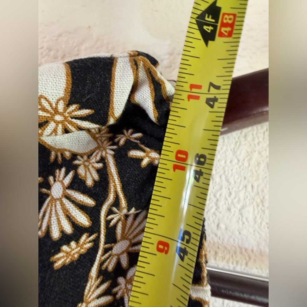 Ava & Viv Black and Cream Floral Maxi Dress - Picture 5 of 8